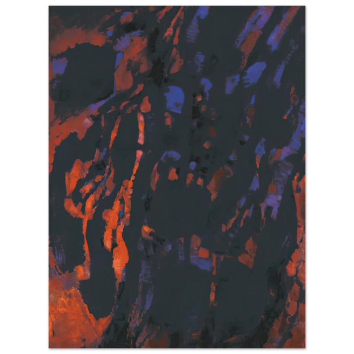 Alfred Manessier - Tumulte - 1961  75x100 cm / 30x40inches Fine Art Poster