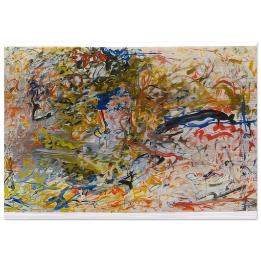 UNTITLED 1960 - Milton Resnick Brushed Aluminum Print - 70x100 cm / 28x40 inches | Milton Resnick Aluminum Print | Milton Resnick Prints