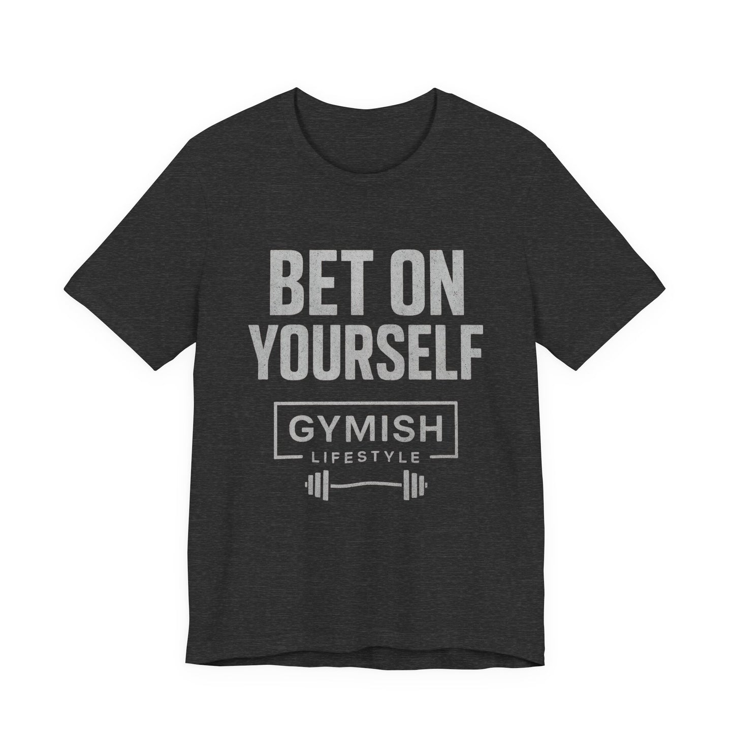 Fitness Tee Motivation - Gymish Mode de Vie Misez sur Vous T-shirts de Sport pour Hommes