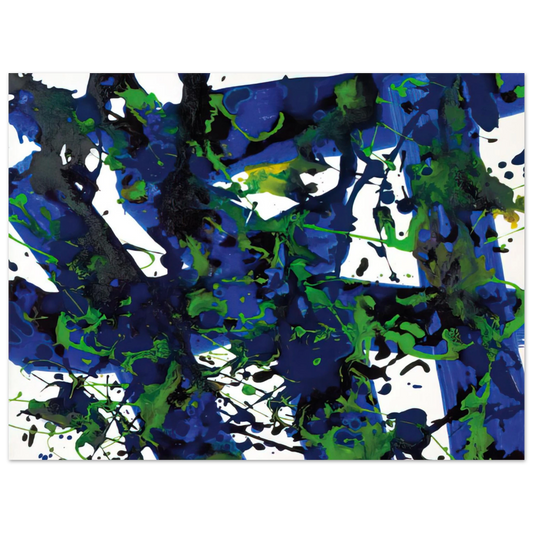 Sam Francis - Untitled  SFP94-17  SF94-032   75x100 cm / 30x40inches Fine Art Poster