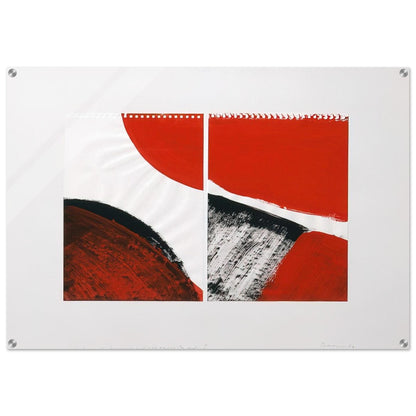 Who knows the beginning and who knows the end II - 1976 - Blinky Palermo Acrylic Print - 70x100 cm / 28x40″ inches