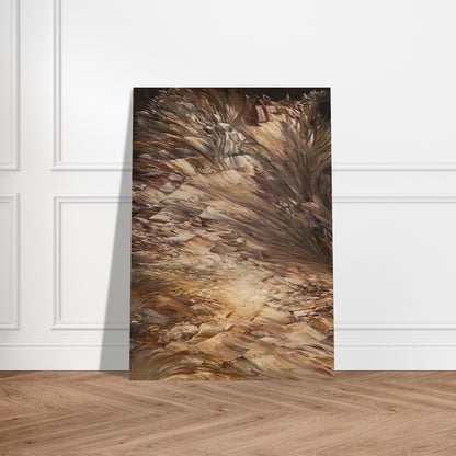 Jay DeFeo/BIG/The Verónica - Jay DeFeo Brushed Aluminum Print - 70x100 cm / 28x40 inches | Jay DeFeo Aluminum Print | Jay DeFeo Prints