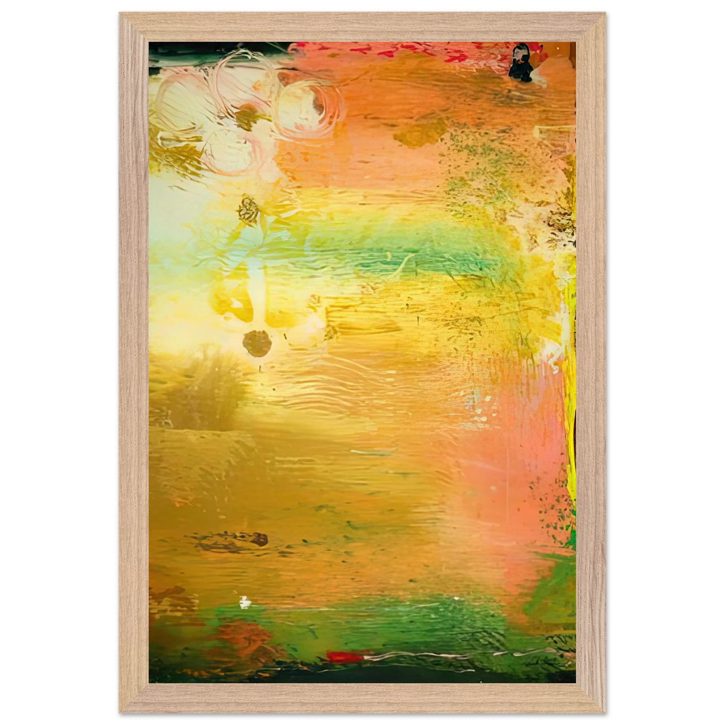 Helen Frankenthaler - Fantasy Garden, 1992- Wall Art - 28x40 inches / 70x70 cm - Canvas (Imperial)-canvas - -