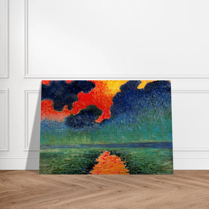 EFFECT OF SUN ON THE WATER LONDON 1906 - Andre Derain Brushed Aluminum Print - 70x100 cm / 28x40 inches | Andre Derain Aluminum Print | Andre Derain Prints