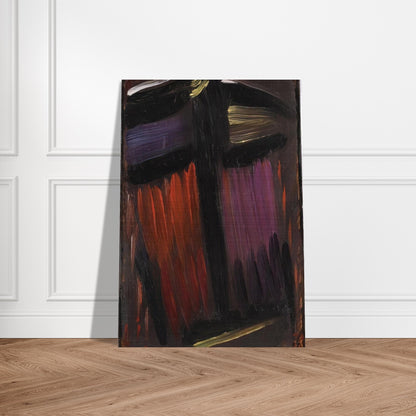 MEDITATION 1936 - Alexej von Jawlensky Brushed Aluminum Print - 70x100 cm / 28x40 inches | Alexej von Jawlensky Aluminum Print | Alexej von Jawlensky Prints