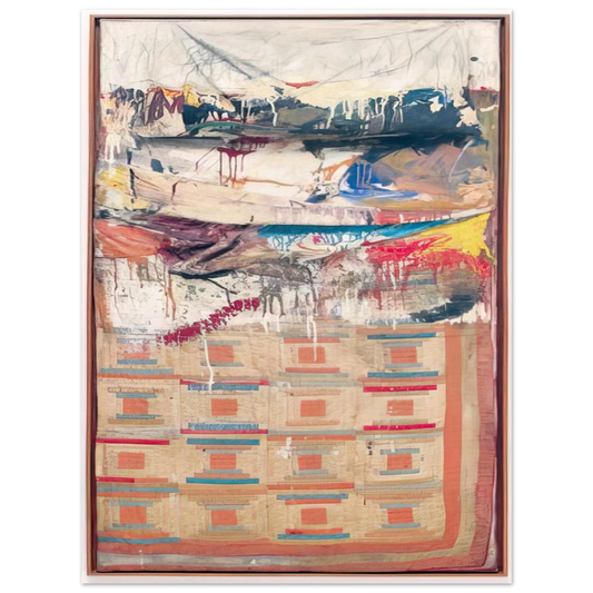 Robert Rauschenberg - BED  75x100 cm / 30x40inches Fine Art Poster