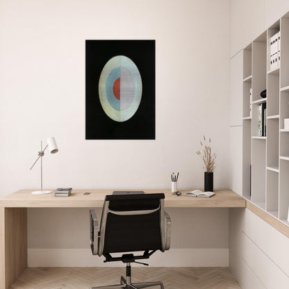 THE SWAN NO 16 1915 - Hilma af Klint Brushed Aluminum Print - 70x100 cm / 28x40 inches | Hilma af Klint Aluminum Print | Hilma af Klint Prints