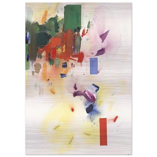 The Castle - Hans Hofmann Brushed Aluminum Print - 70x100 cm / 28x40 inches | Hans Hofmann Aluminum Print | Hans Hofmann Prints