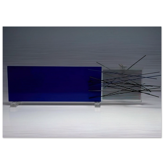KINETIC OBJECT - Jesus Rafael Soto Brushed Aluminum Print - 70x100 cm / 28x40 inches | Jesus Rafael Soto Aluminum Print | Jesus Rafael Soto Prints