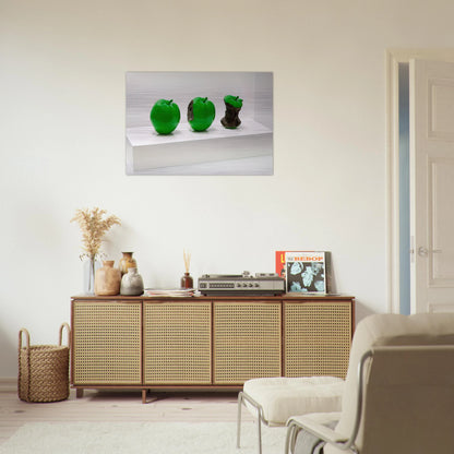 2 Minutes, 33 Seconds - 1990 - Billy Apple Brushed Aluminum Print - 70x100 cm / 28x40 inches | Billy Apple Aluminum Print | Billy Apple Prints