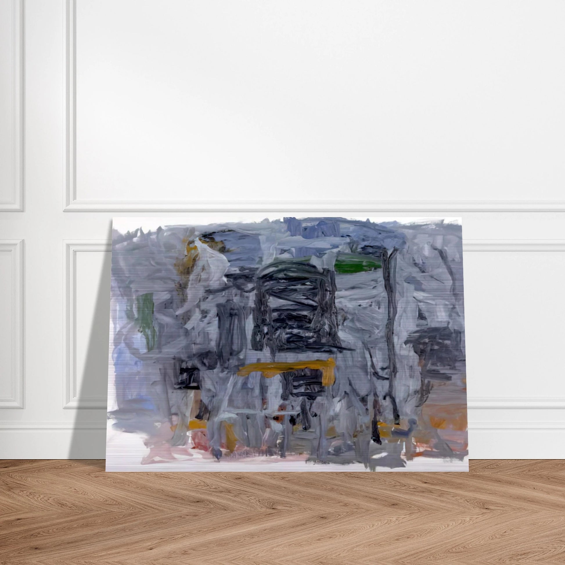 CLOSE UP III 1961 - Philip Guston Brushed Aluminum Print - 70x100 cm / 28x40 inches | Philip Guston Aluminum Print | Philip Guston Prints