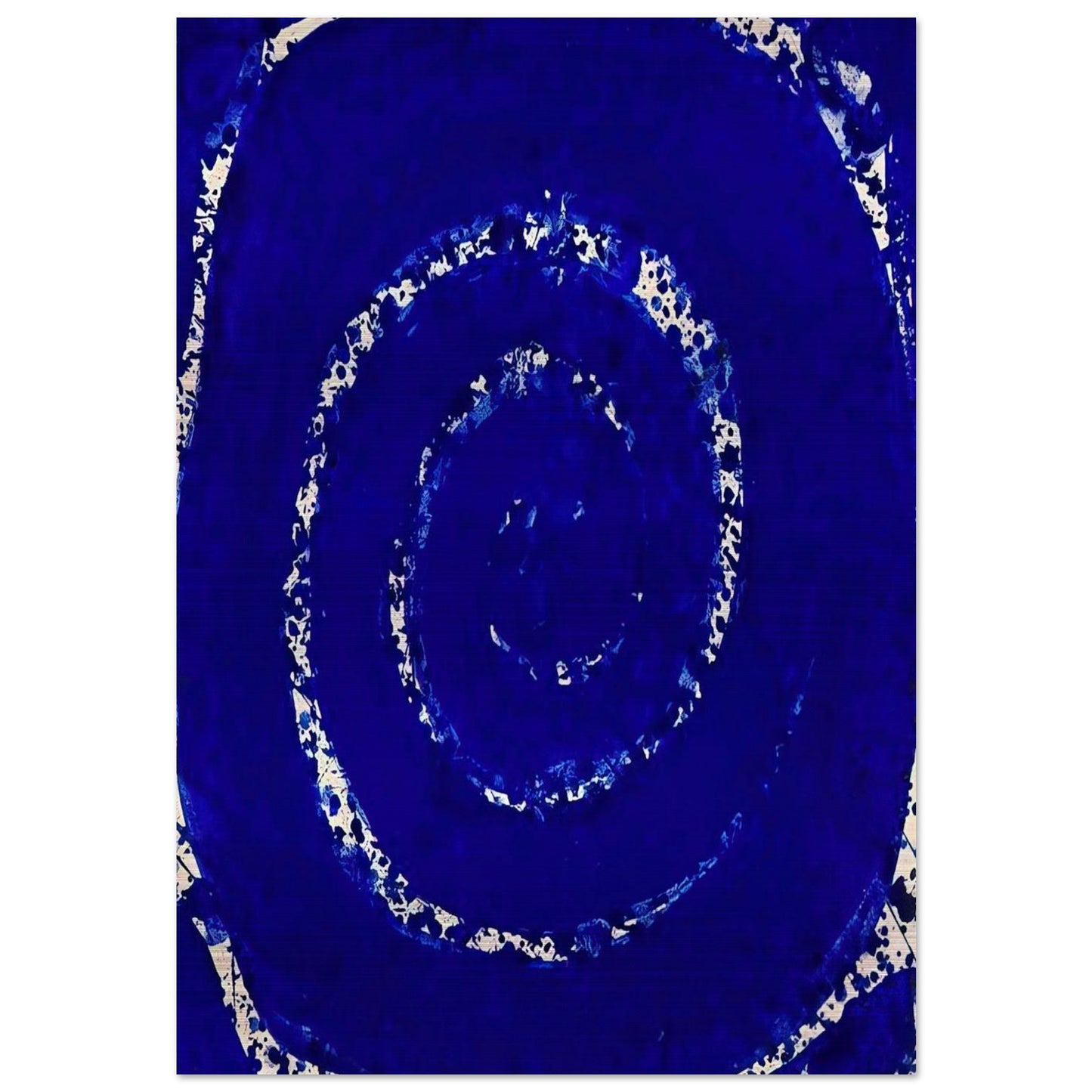 Blue Sky Painting - Sam Francis Brushed Aluminum Print - 70x100 cm / 28x40 inches | Sam Francis Aluminum Print | Sam Francis Prints