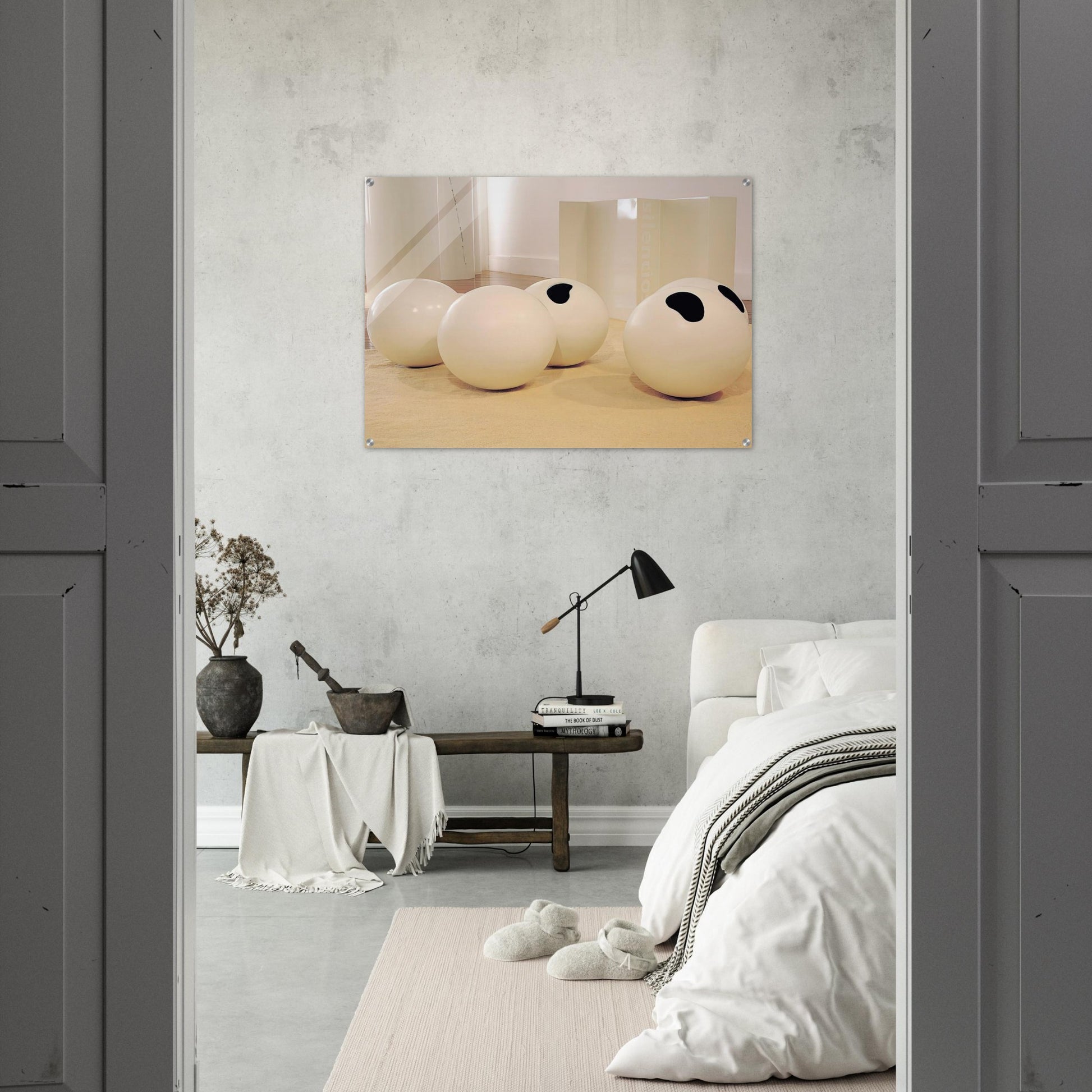 Balls - 2001 - Lygia Pape Acrylic Print - 70x100 cm / 28x40″ inches | Lygia Pape Wall Art | Lygia Pape Prints