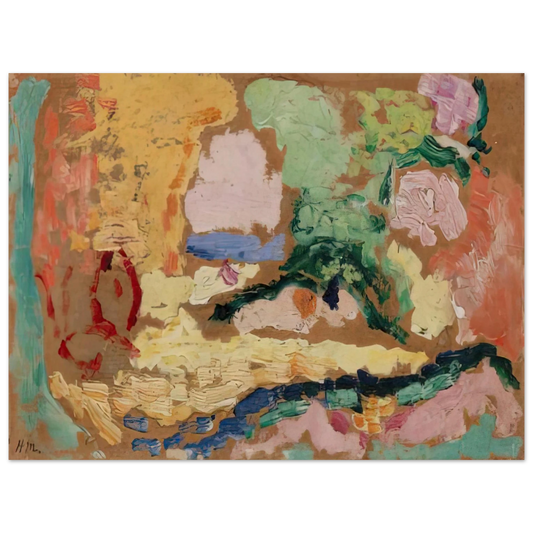 Henri Matisse - SKETCH FOR LE BONHEUR DE VIVRE 1906  75x100 cm / 30x40inches Fine Art Poster