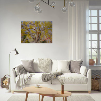 Spring Tree No. 1 - Georgia O'Keeffe Brushed Aluminum Print - 70x100 cm / 28x40 inches | Georgia O'Keeffe Aluminum Print | Georgia O'Keeffe Prints