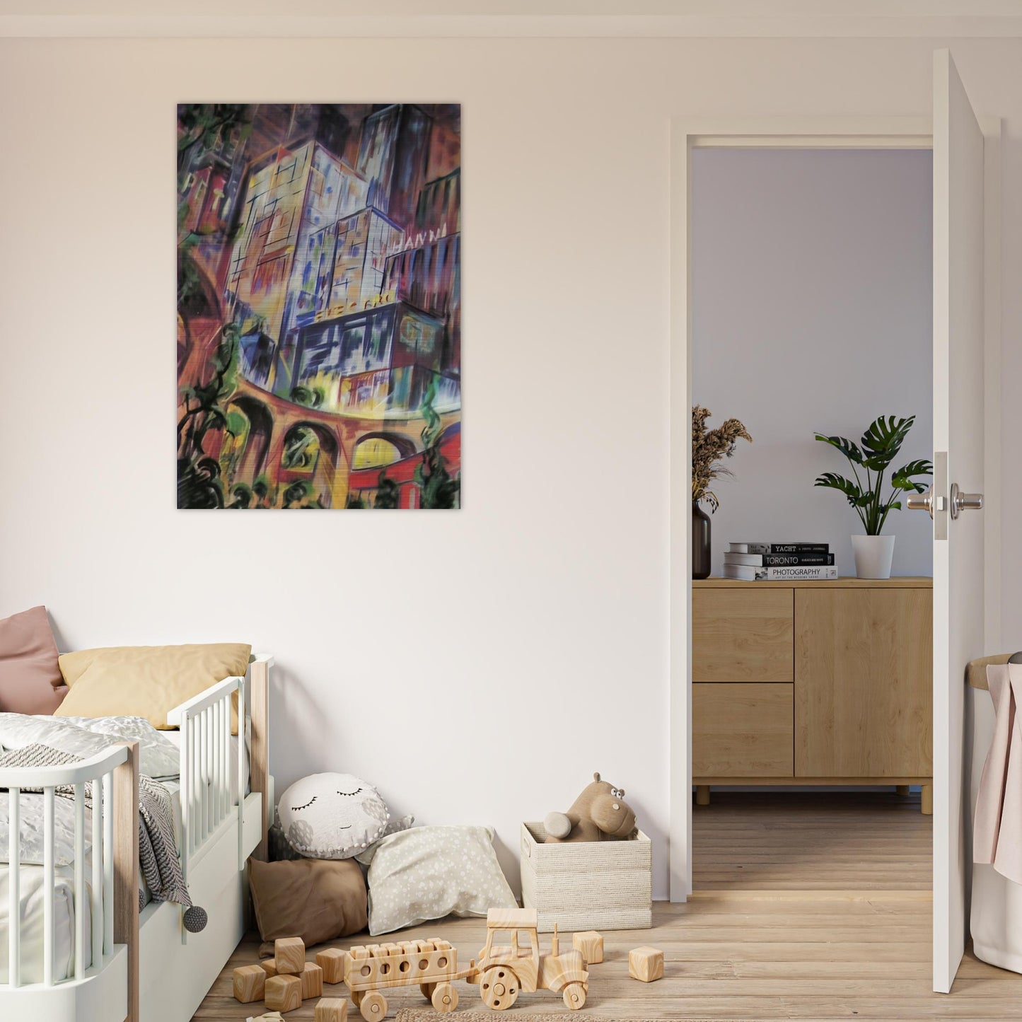 Untitled - Expressionism - Konrad Zuse Brushed Aluminum Print - 70x100 cm / 28x40 inches | Konrad Zuse Aluminum Print | Konrad Zuse Prints