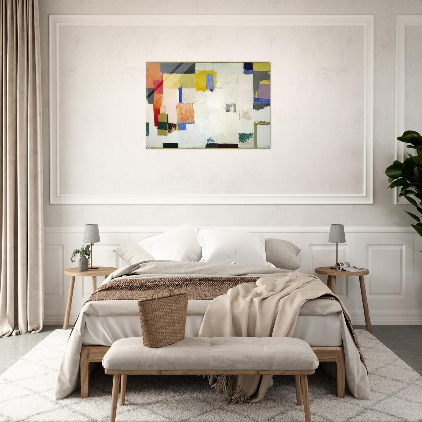 Untitled - 1956 - Giorgio Cavallon Acrylic Print - 70x100 cm / 28x40″ inches