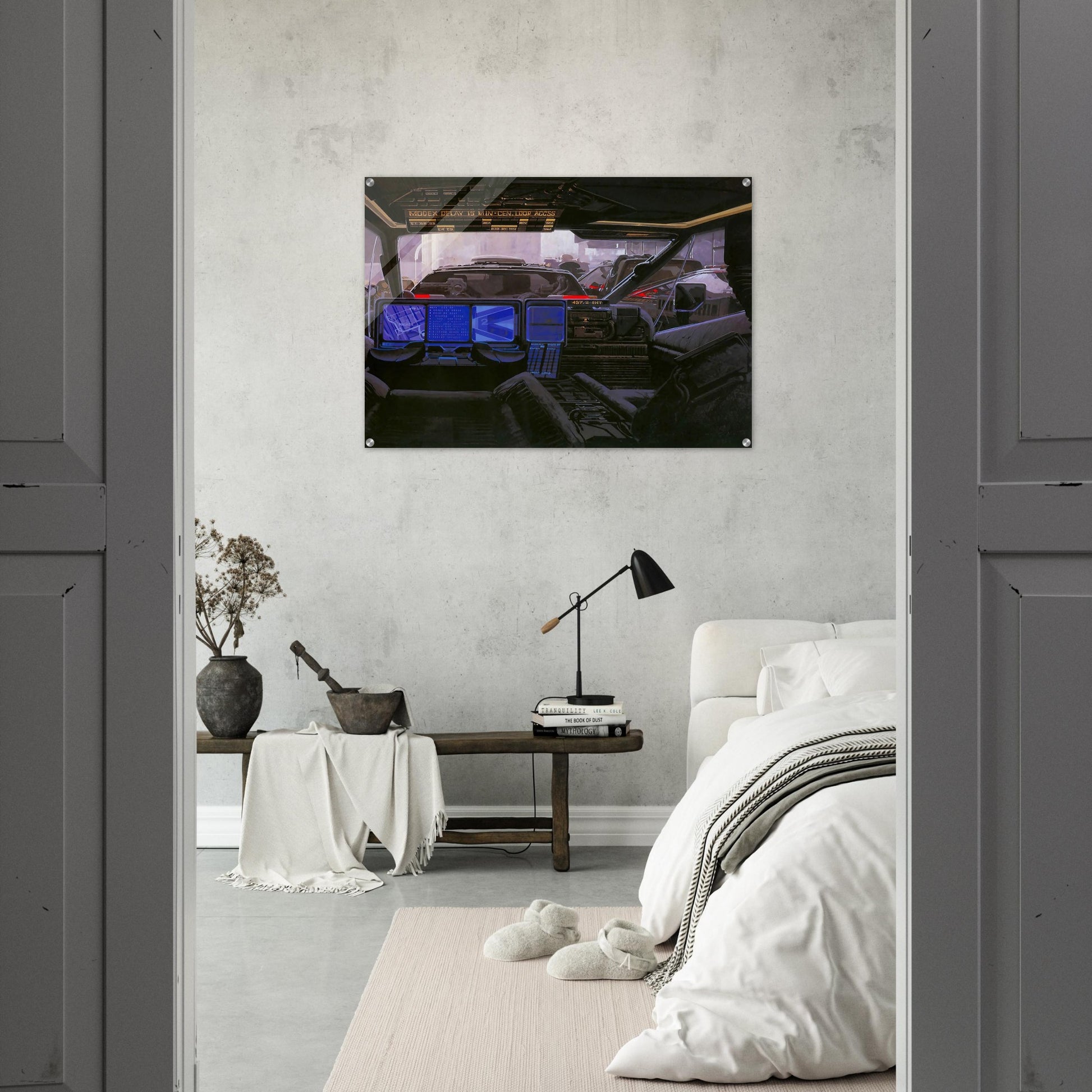 Syd Mead - Syd Mead Acrylic Print - 70x100 cm / 28x40″ inches