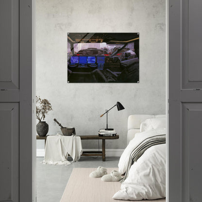 Syd Mead - Syd Mead Acrylic Print - 70x100 cm / 28x40″ inches