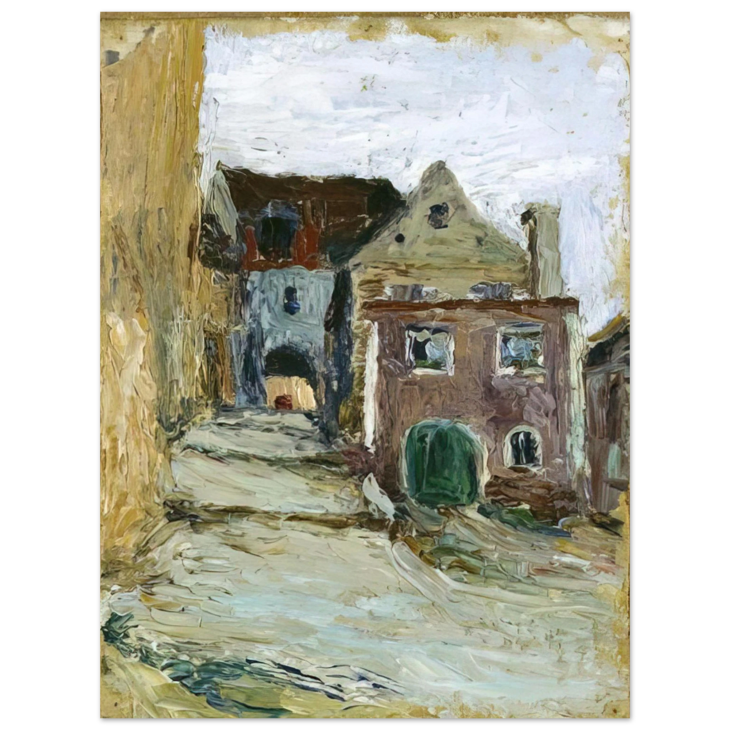 Gabriele Munter - KALMUNZ  75x100 cm / 30x40inches Fine Art Poster