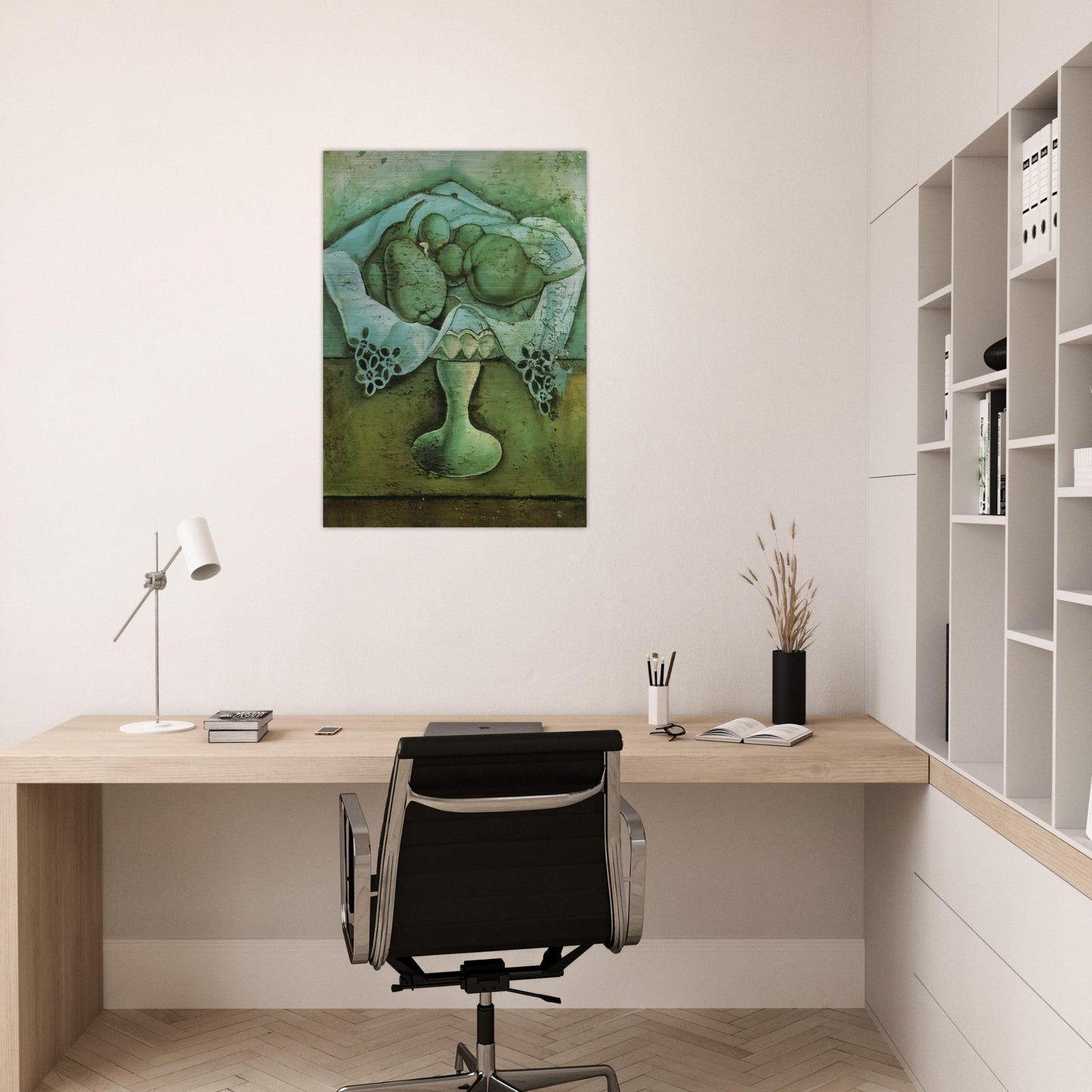 STILL LIFE 6 - Salvador Dali Brushed Aluminum Print - 70x100 cm / 28x40 inches | Salvador Dali Aluminum Print | Salvador Dali Prints