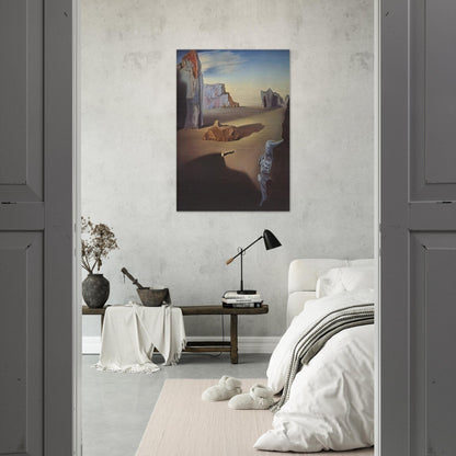 SHADES OF NIGHT DESCENDING - Salvador Dali Brushed Aluminum Print - 70x100 cm / 28x40 inches | Salvador Dali Aluminum Print | Salvador Dali Prints