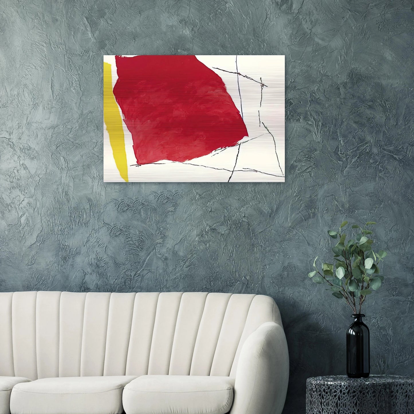 Untitled - 1979 - Ray Parker Brushed Aluminum Print - 70x100 cm / 28x40 inches | Ray Parker Aluminum Print | Ray Parker Prints