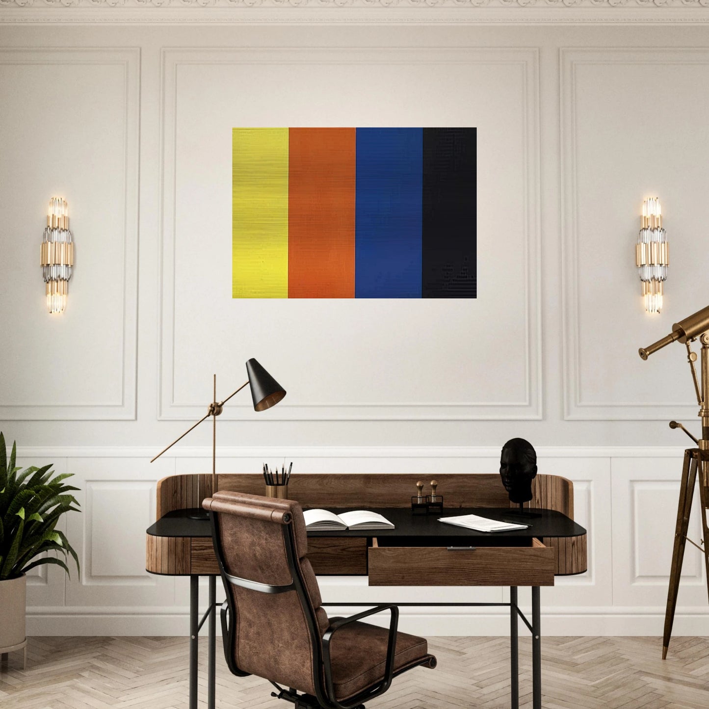 Untitled farbfeld - 1986 - Gunther Forg Brushed Aluminum Print - 70x100 cm / 28x40 inches | Gunther Forg Aluminum Print | Gunther Forg Prints