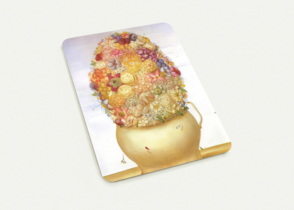 FLOWER POT By Fernando Botero Pack of 10 Post Cards | Fernando Botero Post Cards | A6 (10.5 x 14.8 cm) - 4.1 x 5.8 inches