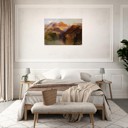Zoroaster Peak Grand Canyon, Arizona - Thomas Moran Acrylic Print - 70x100 cm / 28x40″ inches