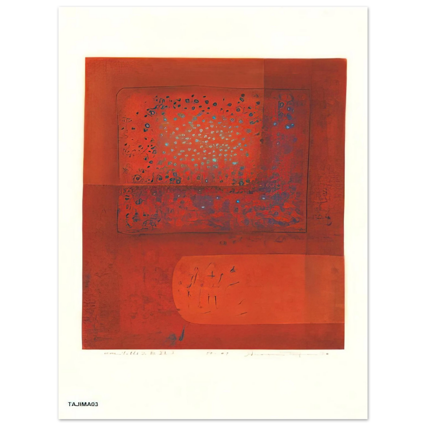 Hiroyuki Tajima - Nontitle 2 - 1974  75x100 cm / 30x40inches Fine Art Poster