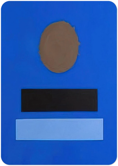 Blue Ground - 1973 By Adolph Gottlieb Pack of 10 Post Cards | Adolph Gottlieb Post Cards | A6 (10.5 x 14.8 cm) - 4.1 x 5.8 inches