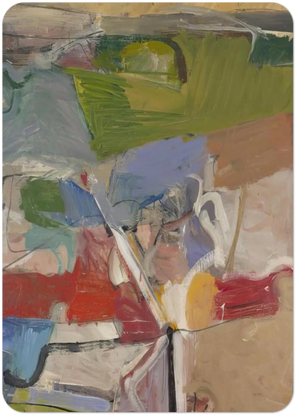 Berkeley #23 By Richard Diebenkorn Pack of 10 Post Cards | Richard Diebenkorn Post Cards | A6 (10.5 x 14.8 cm) - 4.1 x 5.8 inches