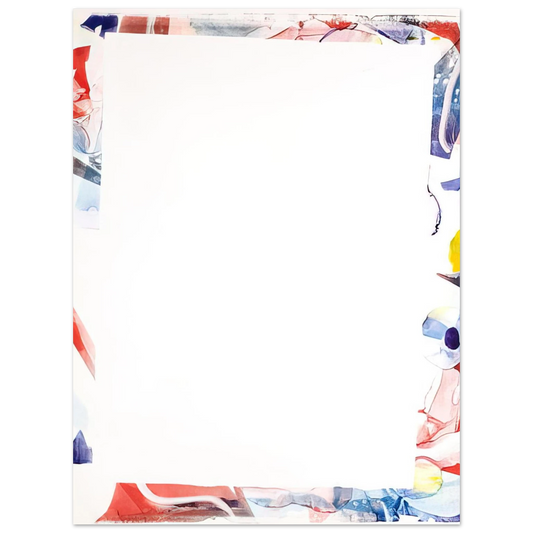 Sam Francis - Untitled  SFM66-03   75x100 cm / 30x40inches Fine Art Poster