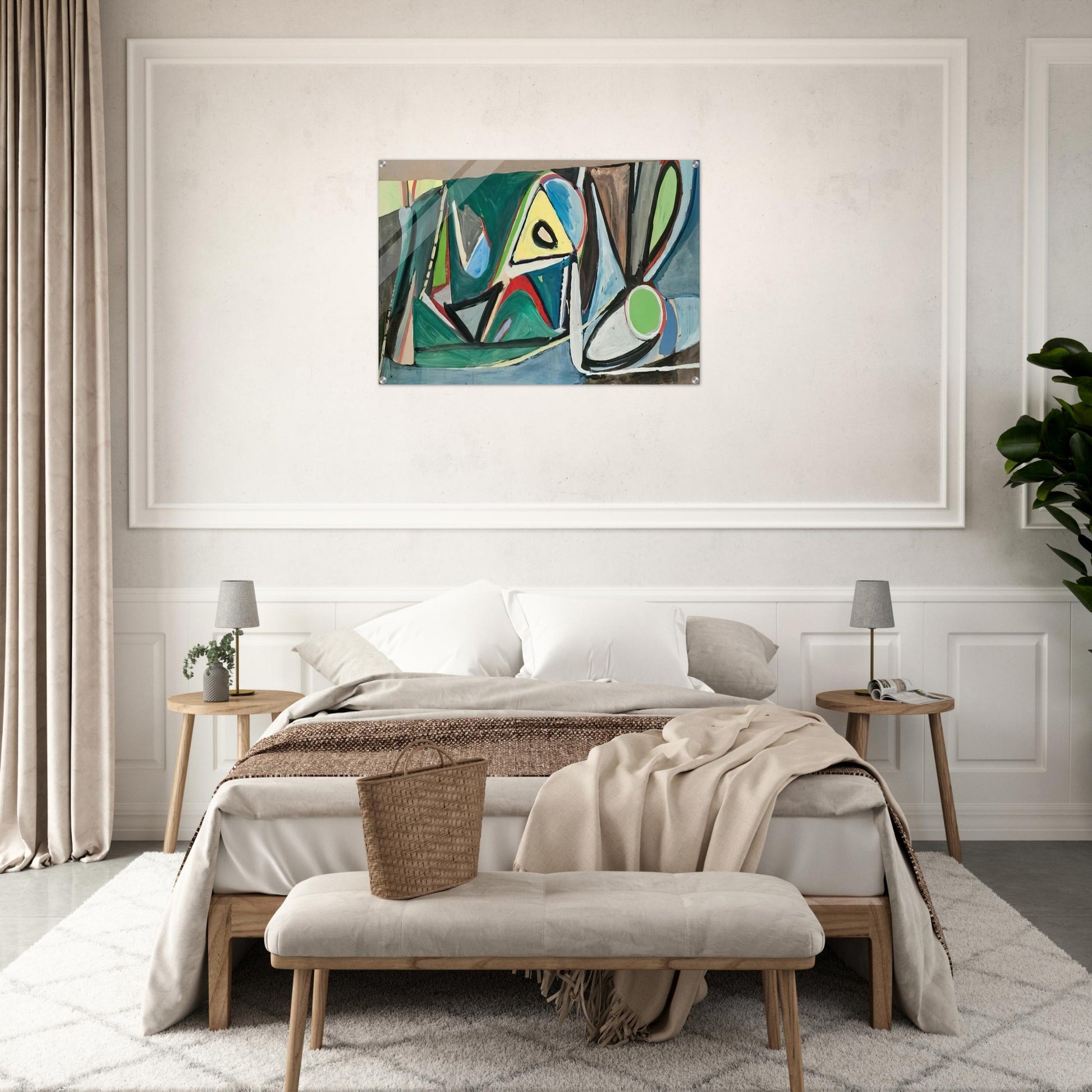 Montrouge - 1948 - Bram van Velde Acrylic Print - 70x100 cm / 28x40″ inches