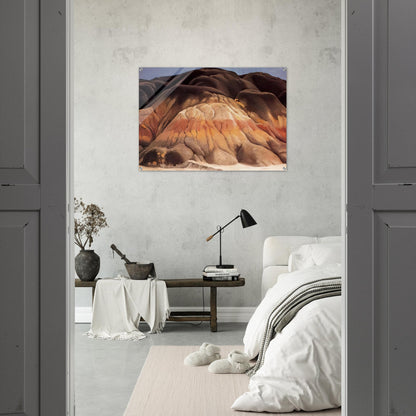 Grey Hills - Georgia O'Keeffe Acrylic Print - 70x100 cm / 28x40″ inches