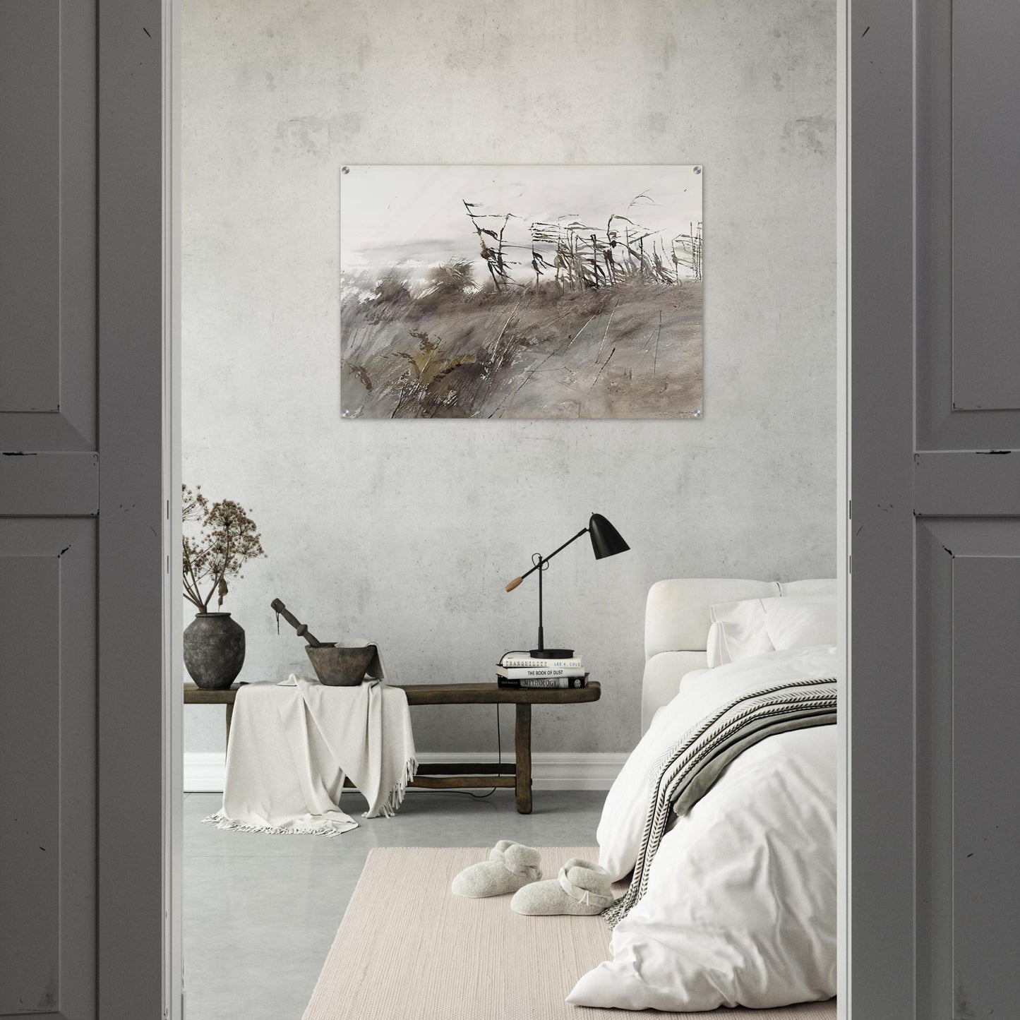 NOVEMBER FIRST 1950 - Andrew Wyeth Acrylic Print - 70x100 cm / 28x40″ inches
