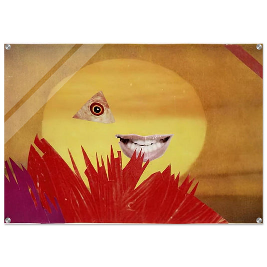LITTLE SUN 1969 - Hannah Hoch Acrylic Print - 70x100 cm / 28x40″ inches | Hannah Hoch Wall Art | Hannah Hoch Prints