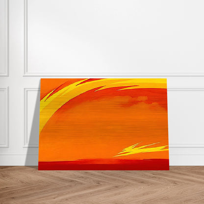 From the Plains II - Georgia O'Keeffe Brushed Aluminum Print - 70x100 cm / 28x40 inches | Georgia O'Keeffe Aluminum Print | Georgia O'Keeffe Prints
