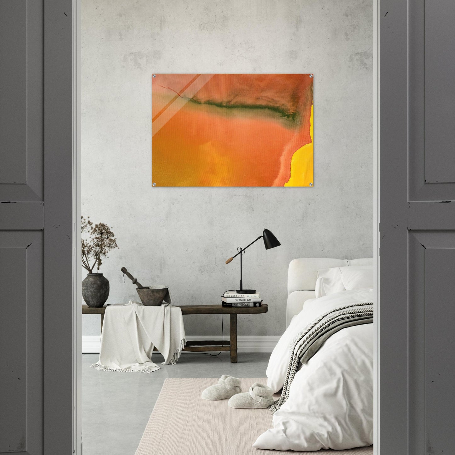 Untitled - 1973 - Helen Frankenthaler Acrylic Print - 70x100 cm / 28x40″ inches | Helen Frankenthaler Wall Art | Helen Frankenthaler Prints