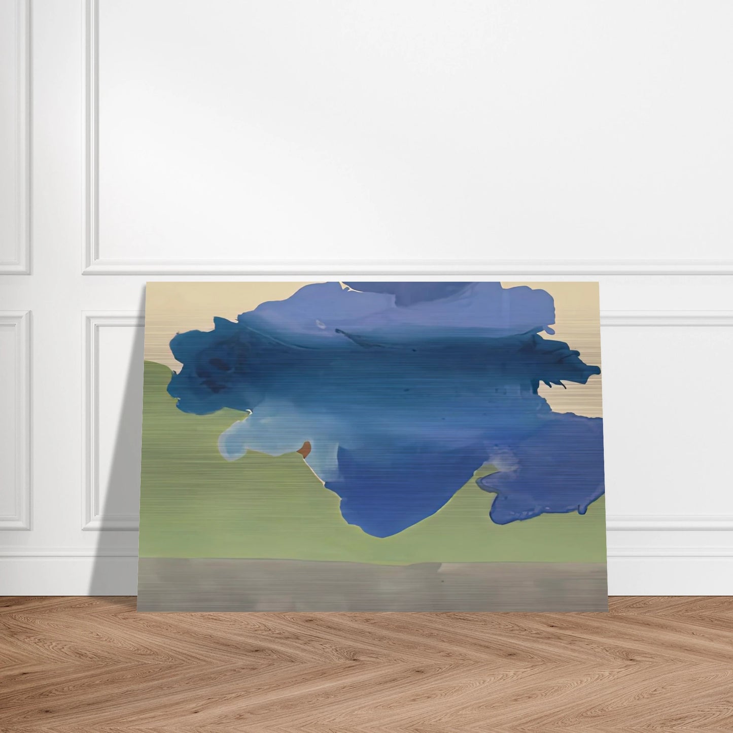 The Bay, 1963- - Helen Frankenthaler Brushed Aluminum Print - 70x100 cm / 28x40 inches | Helen Frankenthaler Aluminum Print | Helen Frankenthaler Prints