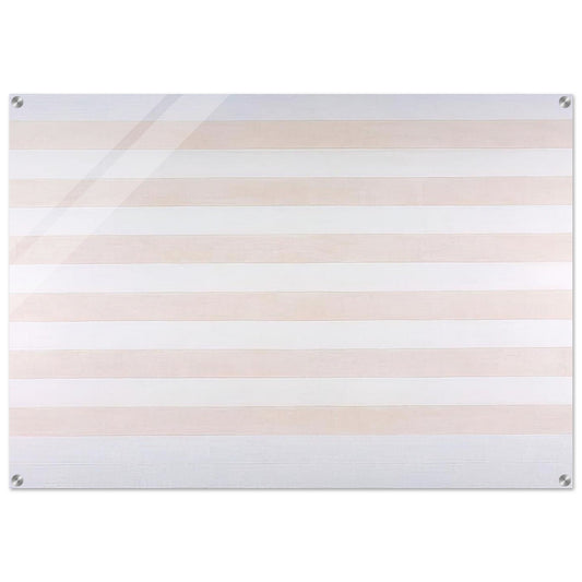Happy Holiday - Agnes Martin Acrylic Print - 70x100 cm / 28x40″ inches