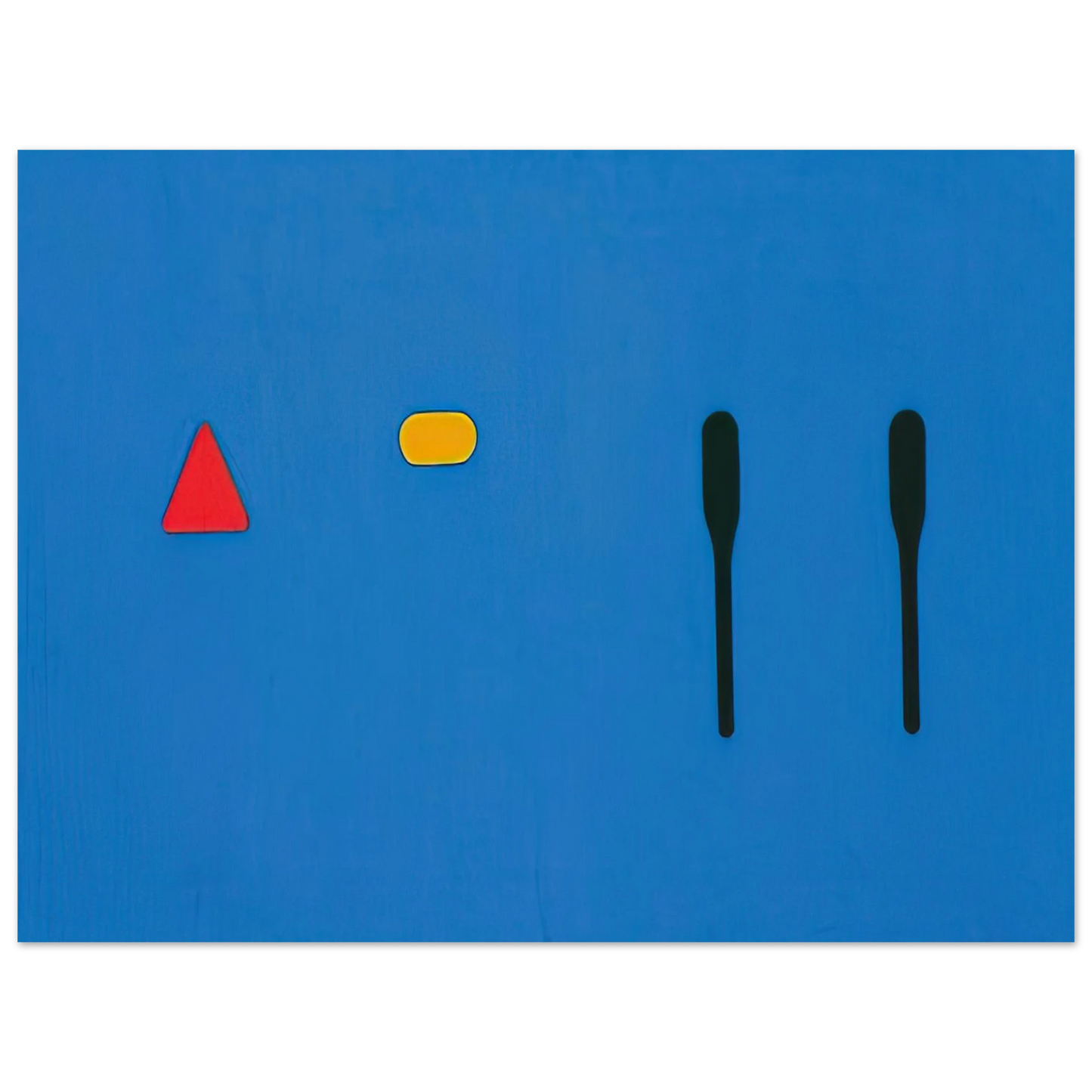 Ron Gorchov - Untitled - 1968  75x100 cm / 30x40inches Fine Art Poster