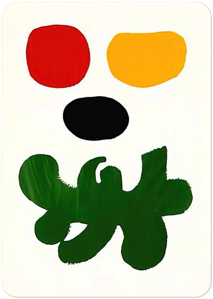 Levitation - 1969 By Adolph Gottlieb Pack of 10 Post Cards | Adolph Gottlieb Post Cards | A6 (10.5 x 14.8 cm) - 4.1 x 5.8 inches