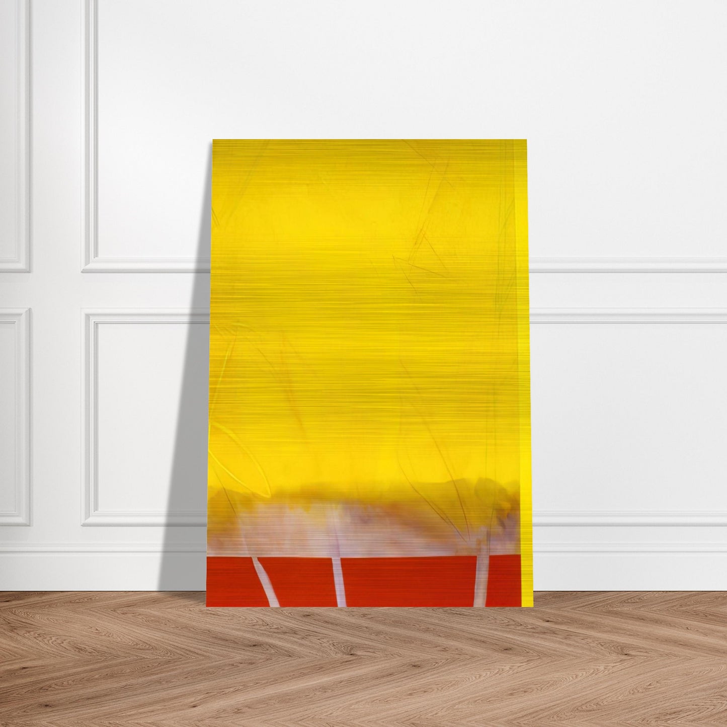 Edge Of Autumn - 1989 - Ronnie Landfield Brushed Aluminum Print - 70x100 cm / 28x40 inches | Ronnie Landfield Aluminum Print | Ronnie Landfield Prints