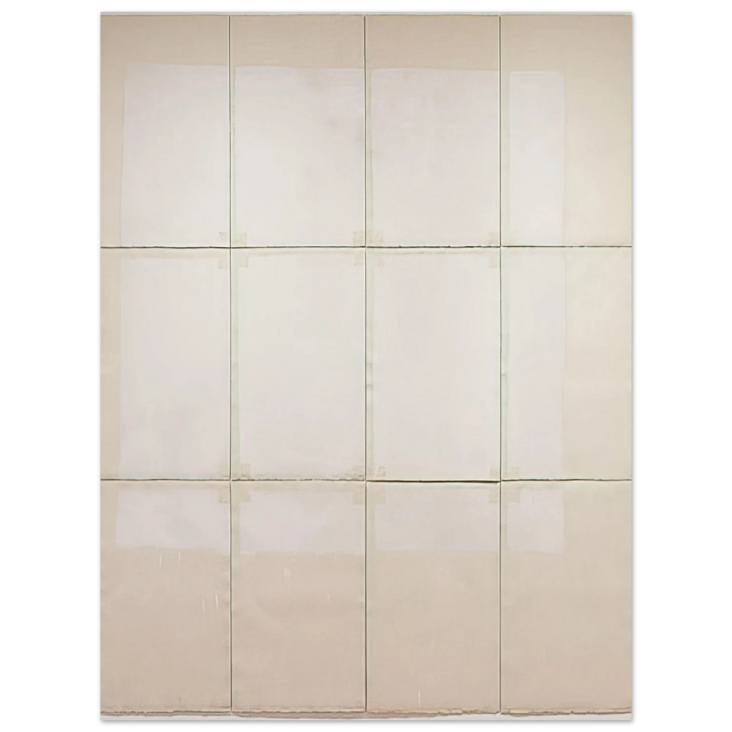 Robert Ryman - Classico 5 - 1968  75x100 cm / 30x40inches Fine Art Poster