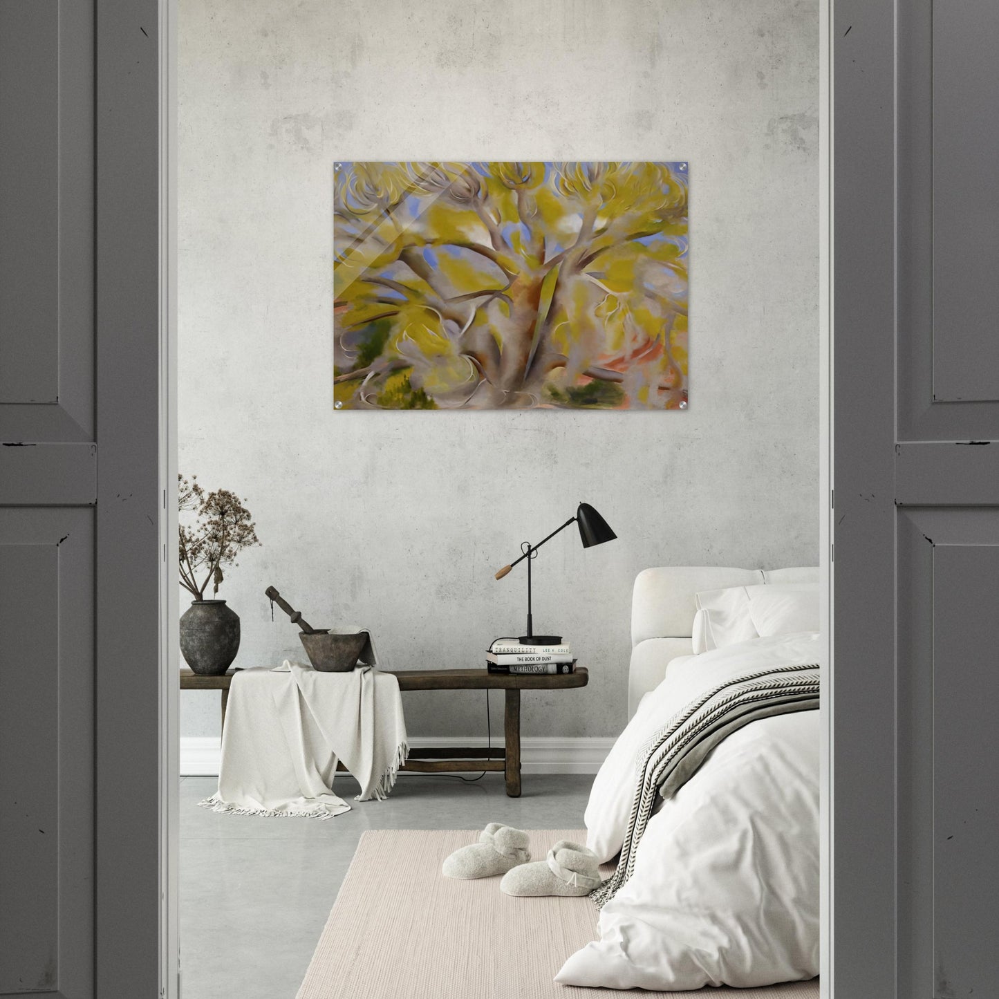 Spring Tree No. 1 - Georgia O'Keeffe Acrylic Print - 70x100 cm / 28x40″ inches | Georgia O'Keeffe Wall Art | Georgia O'Keeffe Prints