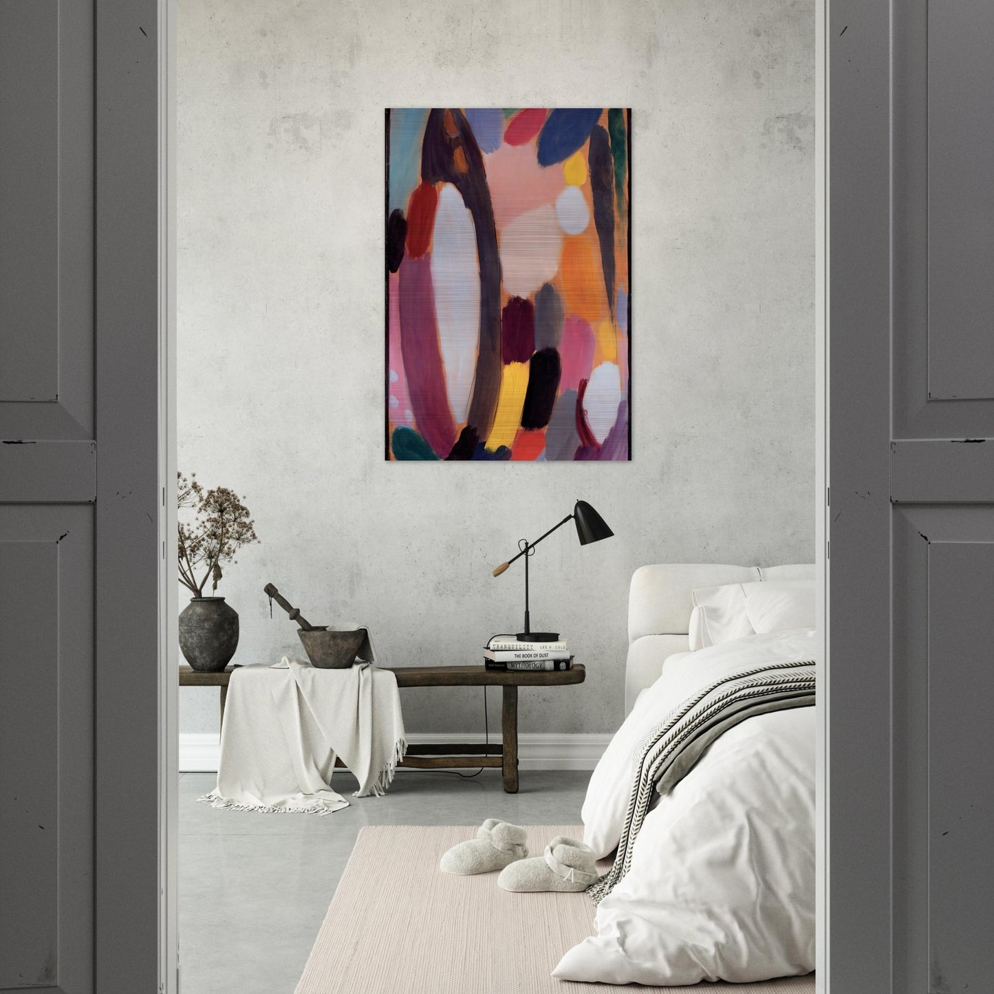 VARIATION 1918 - Alexej von Jawlensky Brushed Aluminum Print - 70x100 cm / 28x40 inches | Alexej von Jawlensky Aluminum Print | Alexej von Jawlensky Prints