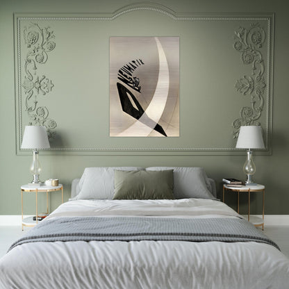 Pneumatik - Laszlo Moholy-Nagy Brushed Aluminum Print - 70x100 cm / 28x40 inches | Laszlo Moholy-Nagy Aluminum Print | Laszlo Moholy-Nagy Prints