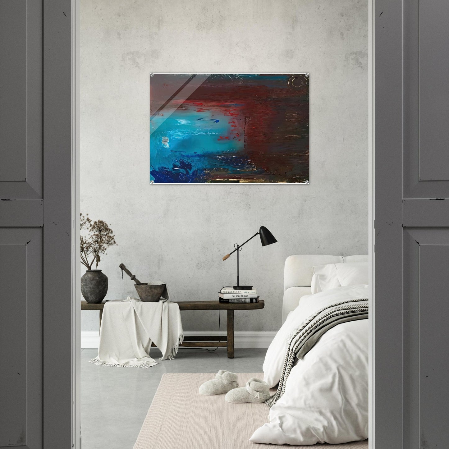 Borrowed Dream, 1992- - Helen Frankenthaler Acrylic Print - 70x100 cm / 28x40″ inches